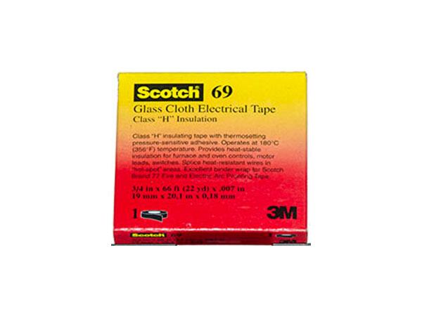 3M Scotch Glass Cloth Electrical Tape 69