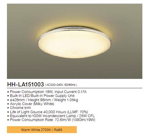 Panasonic Small Ceiling Light HH-LA151003