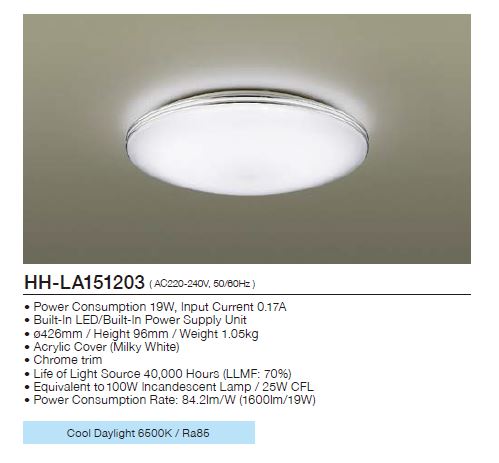 Panasonic Small Ceiling Light HH-LA151203
